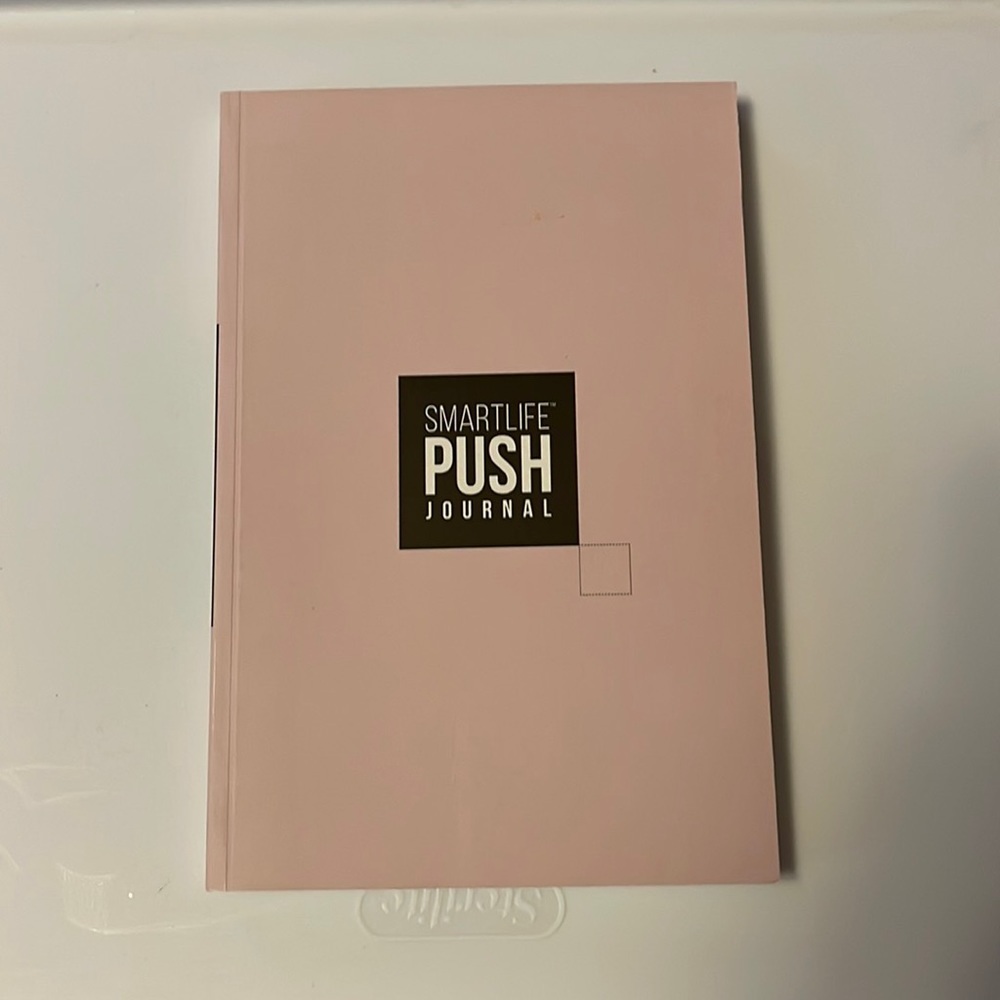 SmartLife PUSH Journal Charlene Johnson Pale Pink/Purple New and Unused